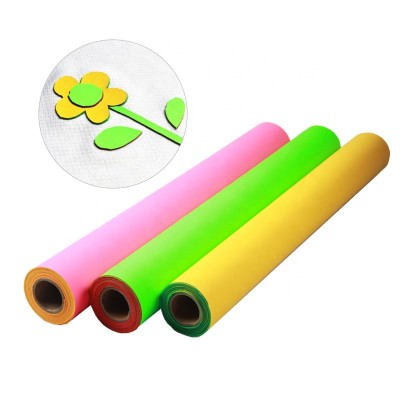 New arrival free sample Kenteer 61cm two-tone 3d pu thick heat transfer vinyl roll