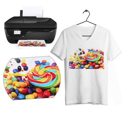 Kenteer A3 A4 Roll Dark Heat Transfer Sublimation Paper for T-shirt