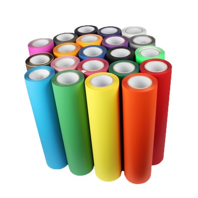 Kenteer wholesale roll pu heat transfer vinyl for clothing t-shirt